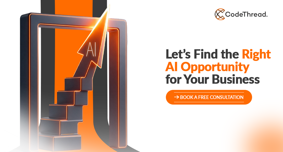 Let's find the right AI opportunity for your business - book a free consultation